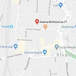 W Slupsku Centrum Bezplatny Parking アパート *