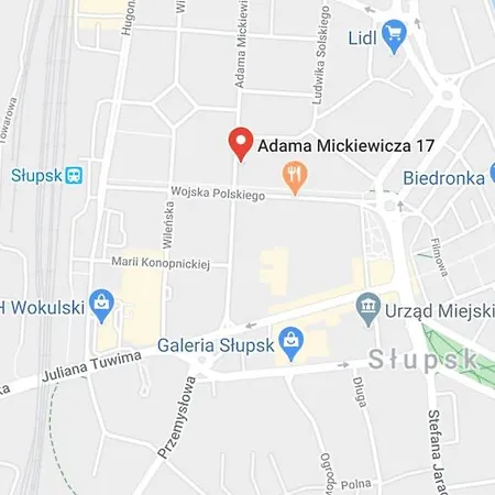 W Slupsku Centrum Bezplatny Parking Apartment *