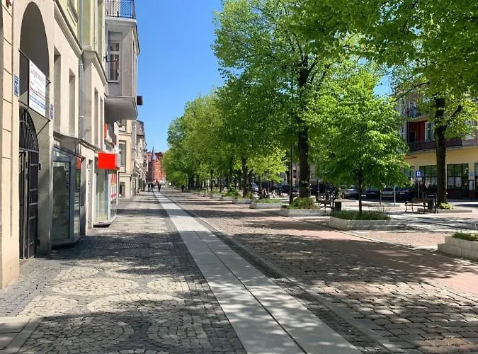 Lägenhet W Slupsku Centrum Bezplatny Parking *
