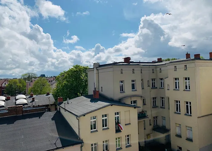 W Slupsku Centrum Bezplatny Parking Lägenhet Słupsk